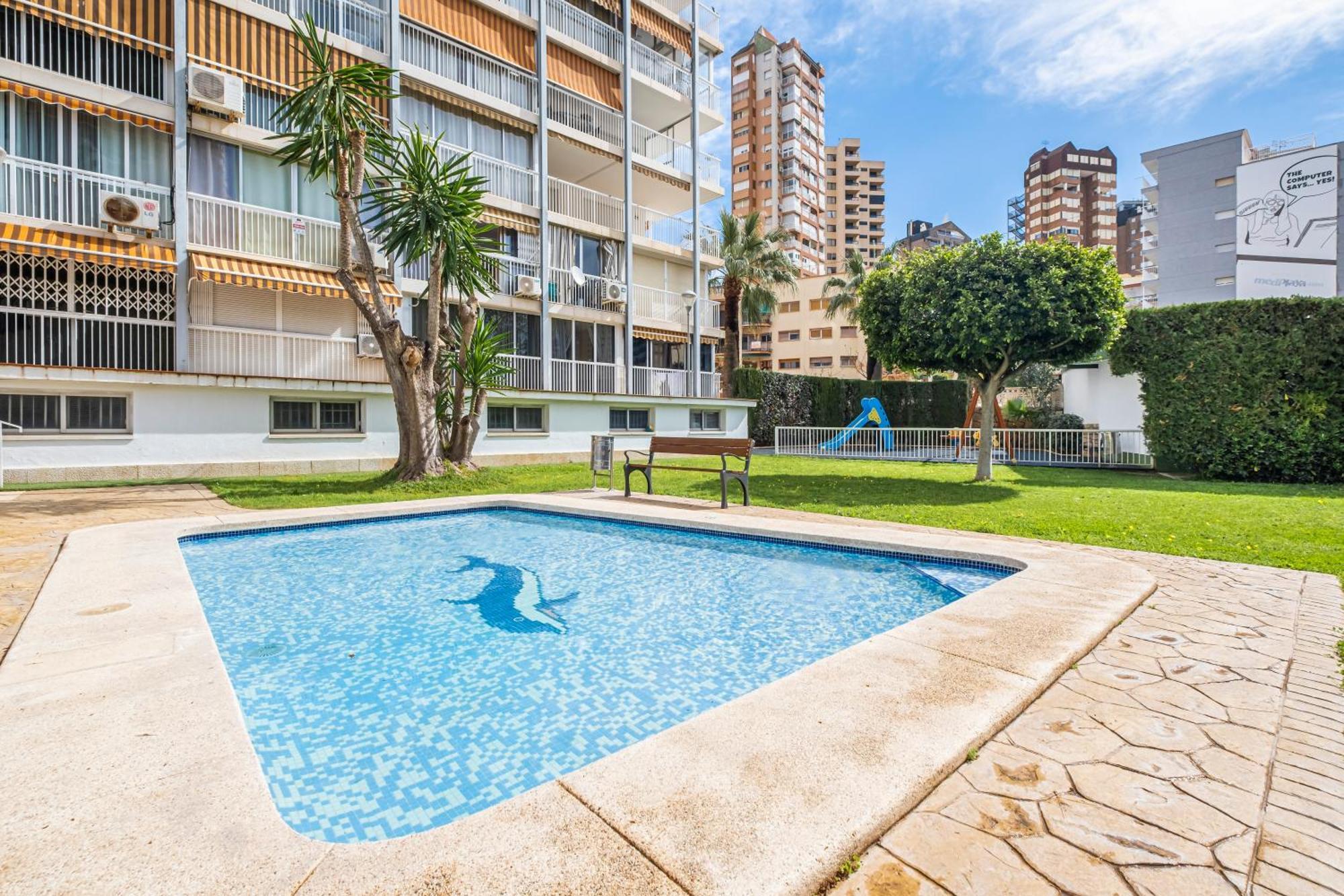 Albatros 12-8 Sea Views Levante Beach Benidorm Exteriör bild