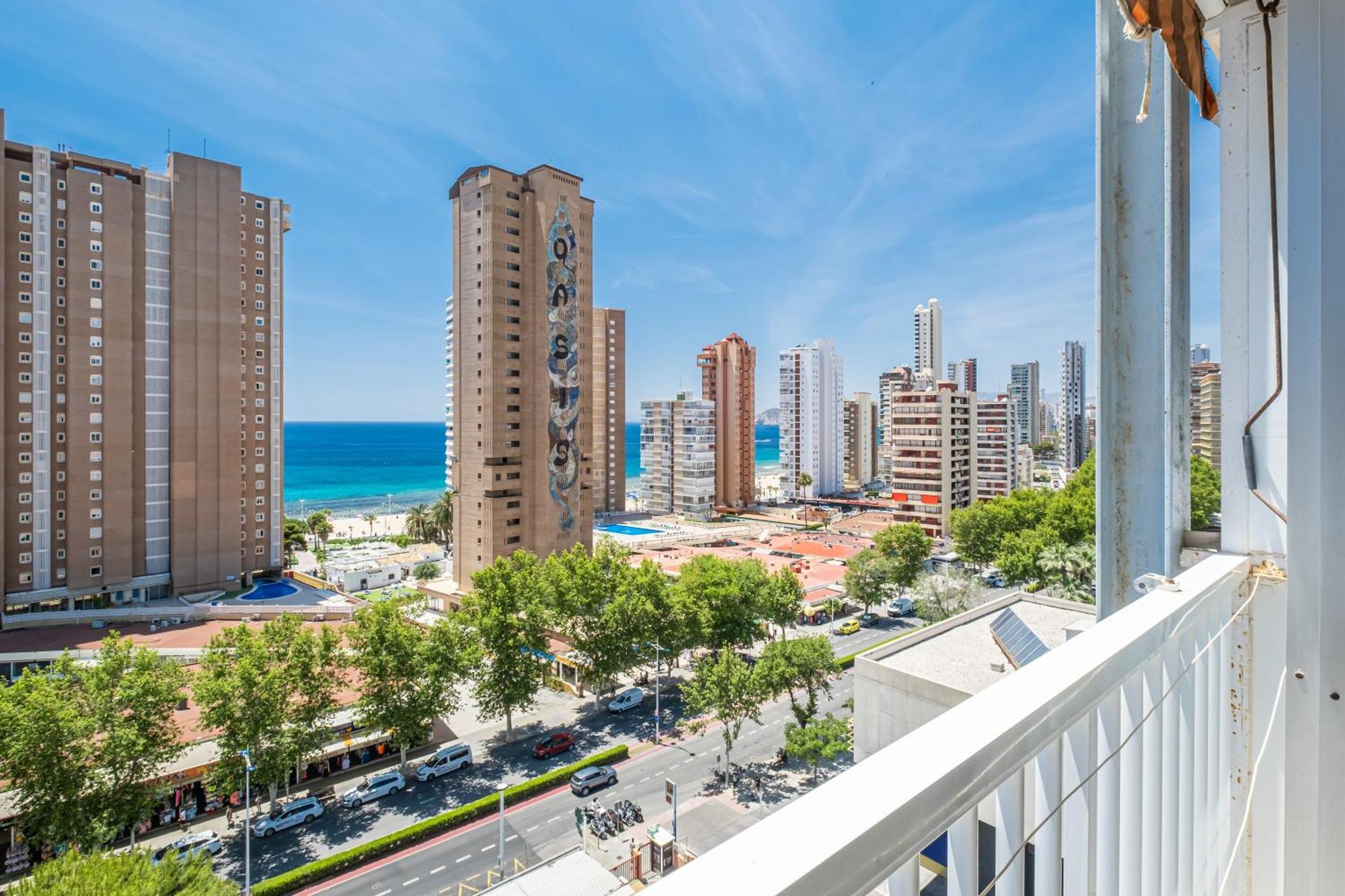Albatros 12-8 Sea Views Levante Beach Benidorm Exteriör bild