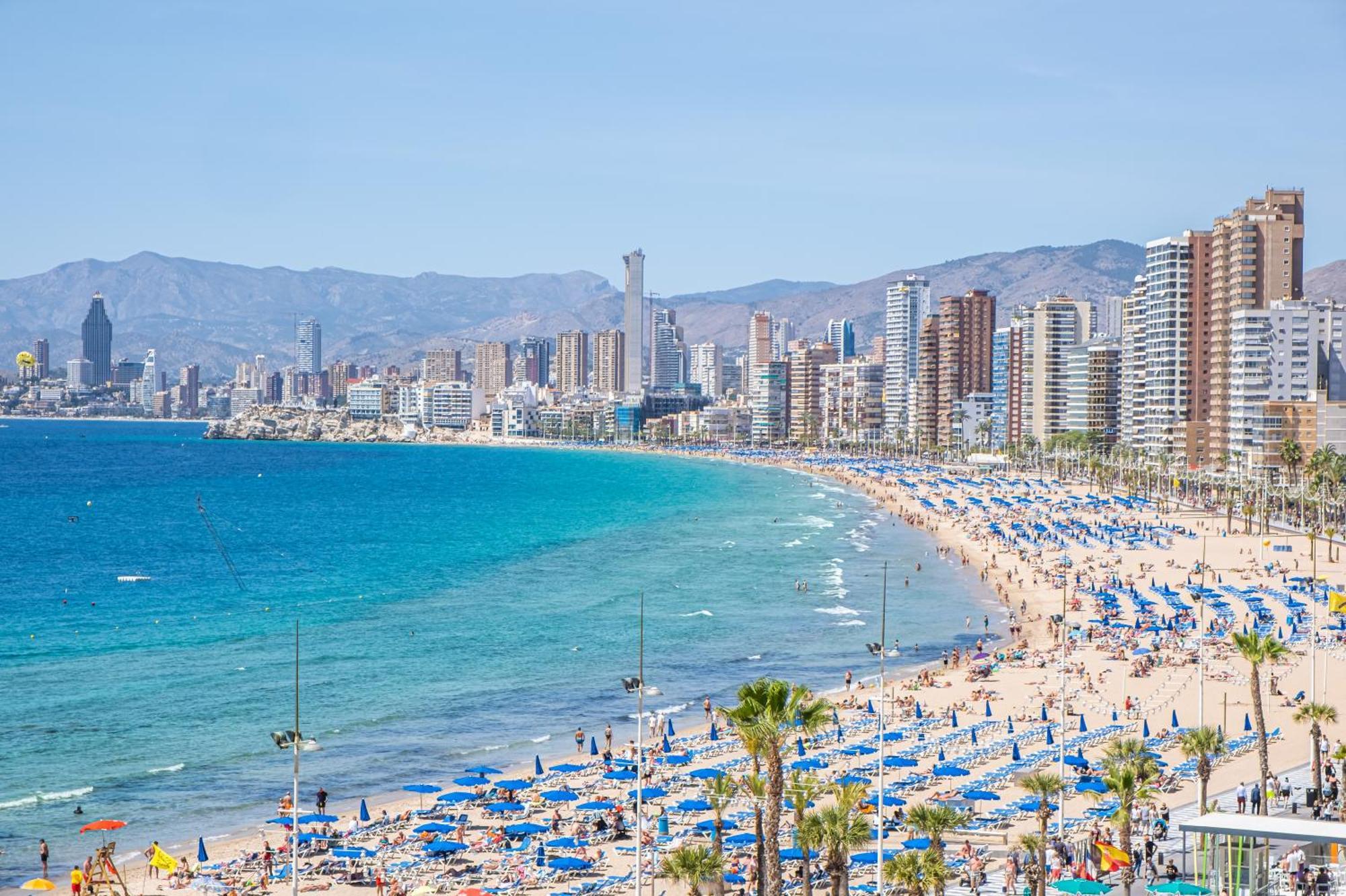 Albatros 12-8 Sea Views Levante Beach Benidorm Exteriör bild