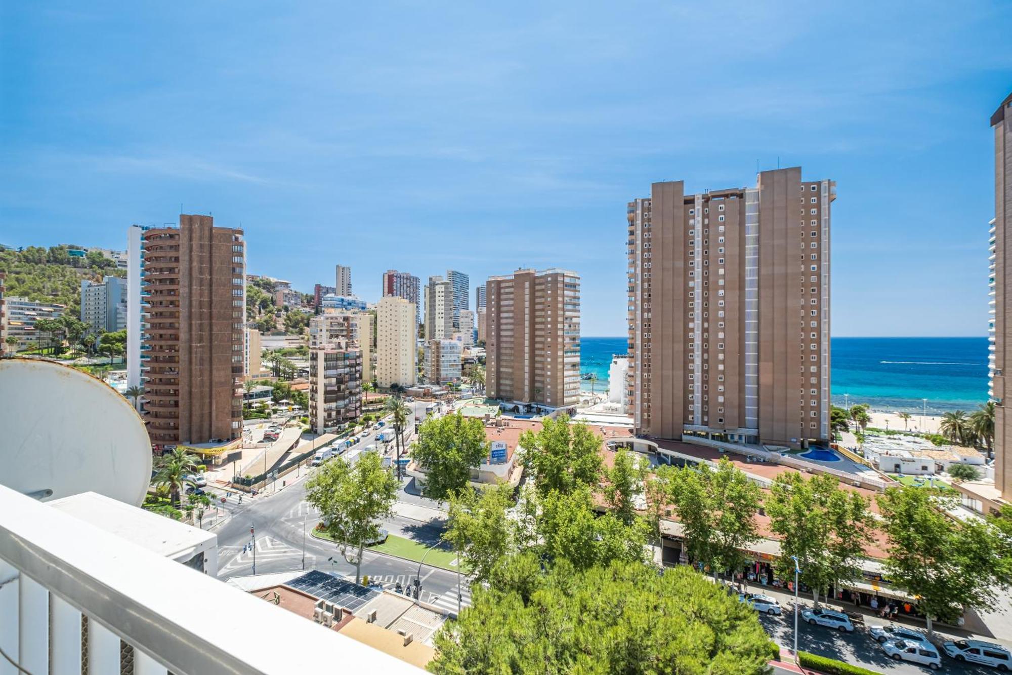 Albatros 12-8 Sea Views Levante Beach Benidorm Exteriör bild