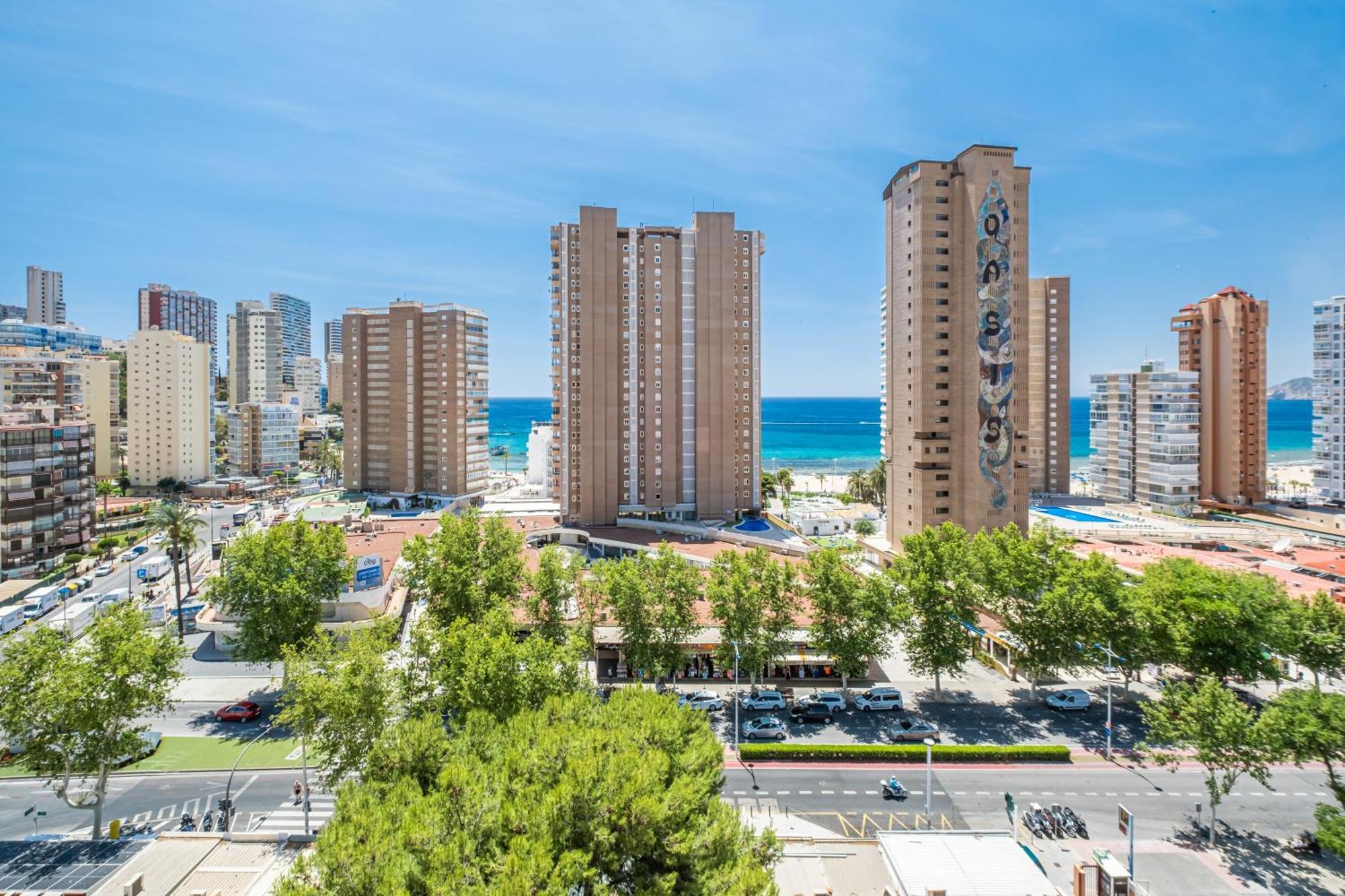 Albatros 12-8 Sea Views Levante Beach Benidorm Exteriör bild