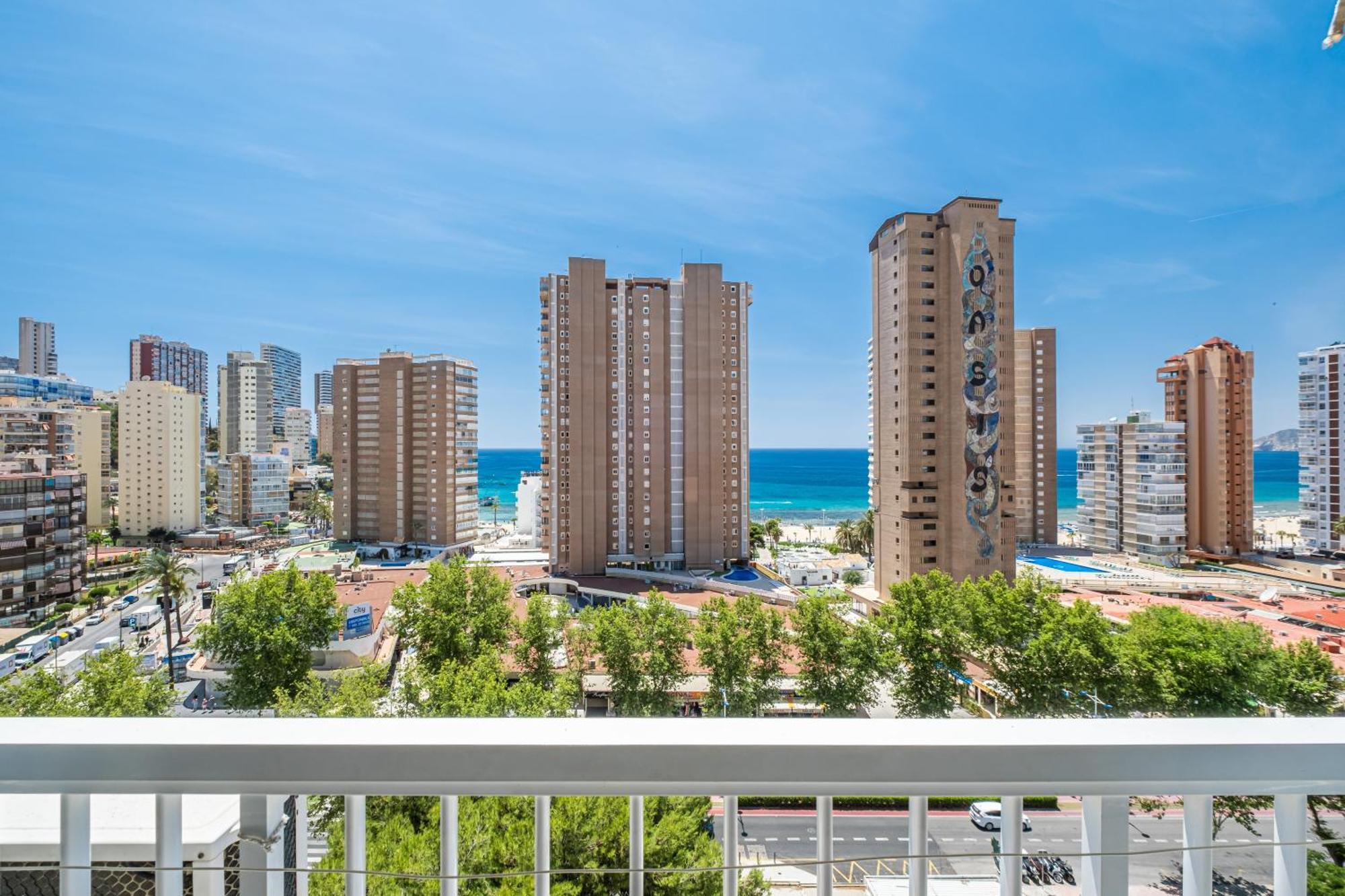 Albatros 12-8 Sea Views Levante Beach Benidorm Exteriör bild